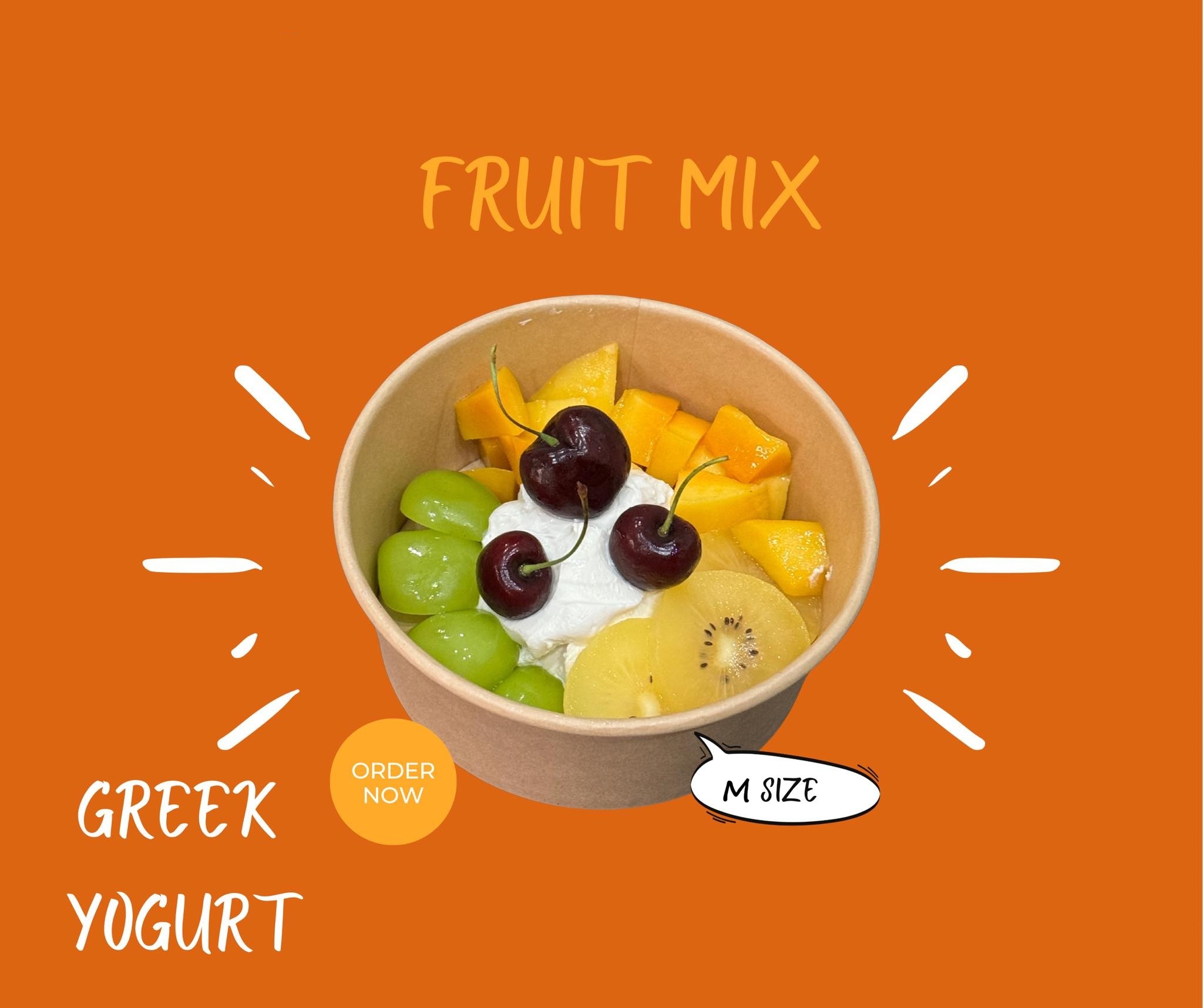 Hy Lạp & Trái cây Ít ngọt (Hộp M)