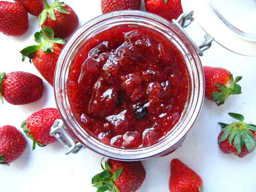 Sốt homemade-Dâu Mâm xôi